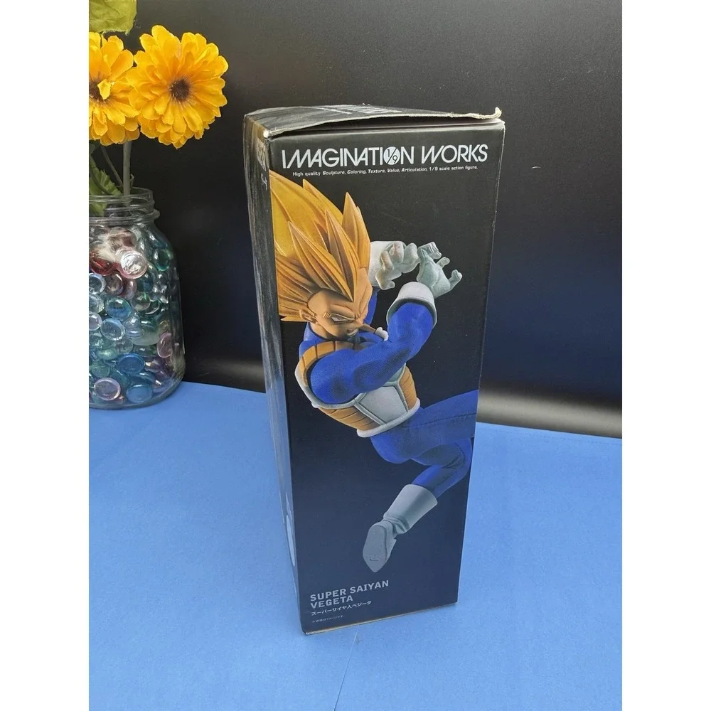 Bandai‎ Spirits Imagination Works Dragon Ball Z Vegeta Action Figure Brand New